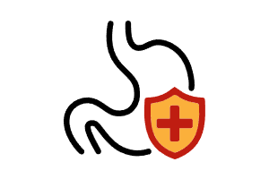 위 보호 효과 아이콘